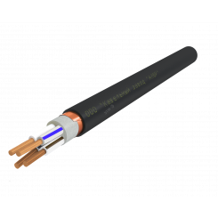 Кабель силовой ВВГЭнг(А)-LS 4х1.5 ок(N)-0.66 Ч. бар