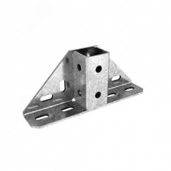 Опора №4, для СТРАТ профиля 41х41 мм, толщ. 5,0 мм, гальван. цинк Опора №4, для СТРАТ профиля 41х41 мм, толщ. 5,0 мм, гальван. цинк