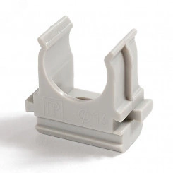 Крепеж-клипса для труб АБС-пластик d20 Крепеж-клипса для труб АБС-пластик d20