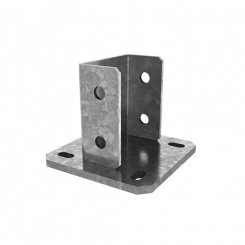 Опора №7, для СТРАТ профиля 82х41 мм, толщ. 4,0 мм, гальван. цинк Опора №7, для СТРАТ профиля 82х41 мм, толщ. 4,0 мм, гальван. цинк