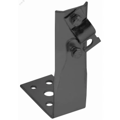 Держатель проводника круглого 6-10мм винтовой угловой h=150мм оцинкованная сталь TD IEK Держатель проводника круглого 6-10мм винтовой угловой h=150мм оцинкованная сталь TD IEK