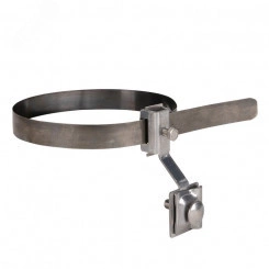 Держатель для труб универсальный D=(0-200) мм CZ полоса нерж. cталь PROxima Держатель для труб универсальный D=(0-200) мм CZ полоса нерж. cталь PROxima