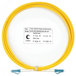 Шнур оптический simplex 3м LC-LC 9/125 sm LSZH Шнур оптический simplex 3м LC-LC 9/125 sm LSZH