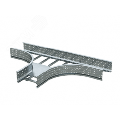 Ответвитель Т-образный лестничный 200х200 R=660мм горячеоцинкованный