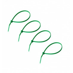 Хомут-стяжкa нeйлонoвая 150x2,5 мм, зеленая, упаковка 25 шт, REXANT Хомут-стяжкa нeйлонoвая 150x2,5 мм, зеленая, упаковка 25 шт, REXANT