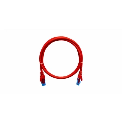 Патч-корд U/UTP 4 пары Cat 6 2хRJ45/8P8C T568B 7х0205мм LSZH красный 2м