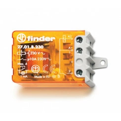 Реле шаговое электромеханическое, 2NO 10А, 4 состояния, контакты AgNi, питание 110В АC, монтаж в коробке, фланец, степень защиты IP20