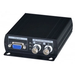 Преобразователь AHD/HDCVI/HDTVI в HDMI/VGA/CVBS 1хBNC, БП DC 12V, 0.5A