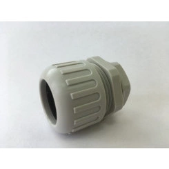 Муфта вводная усиленная (IP68) для гофрированных труб серая ВМУ-ГТ-16 Муфта вводная усиленная (IP68) для гофрированных труб серая ВМУ-ГТ-16