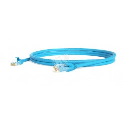 Патч-корд U/UTP категория 5е LSZH 1м синий Патч-корд U/UTP категория 5е LSZH 1м синий