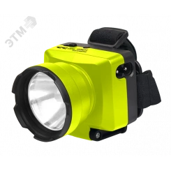 Фонарь аккумуляторный AccuFH7-L3W-gn (зел.)