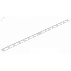 Органайзер кабельный вертикальный, 47U, для шкафов серий TFI-R, Ш75хВ2020хГ20мм, металлический, с крепежом, цвет серый Органайзер кабельный вертикальный, 47U, для шкафов серий TFI-R, Ш75хВ2020хГ20мм, металлический, с крепежом, цвет серый