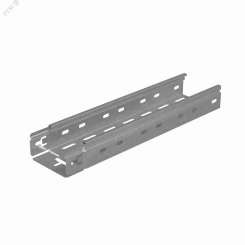 Лоток перф. 50х100х1,0 L3000 мм Быстрый монтаж ПЛЮС HD