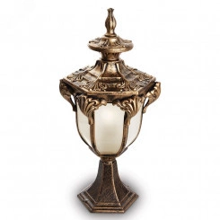 Светильник НТУ-60w на постамент Е27 IP44 черное золото Светильник НТУ-60w на постамент Е27 IP44 черное золото