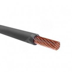 Провод установочный ПуГВ 1х6 ТРТС серый много     проволочный 100м