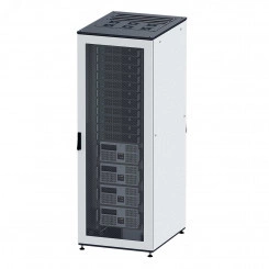 Шкаф собранный напольный 19'' IT-CQE. 42U 800х800 двери перф/перф. RAL7011/7035