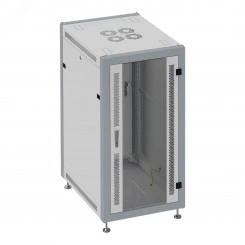 Шкаф монтажный телекоммуникационный напольный 19' 22U передняя дверь стекло. задняя дверь металл. поворотная ручка с замком IP20. 600x800x1100mm(ШхГхВ). цвет серый(RAL7035/RAL7000) Шкаф монтажный телекоммуникационный напольный 19' 22U передняя дверь стекло. задняя дверь металл. поворотная ручка с замком IP20. 600x800x1100mm(ШхГхВ). цвет серый(RAL7035/RAL7000)