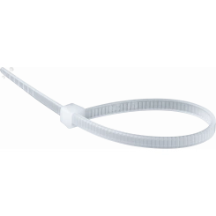 Хомут 350х4,8 мм нейлон белый ОНЛАЙТ (100 шт в упак) Хомут 350х4,8 мм нейлон белый ОНЛАЙТ (100 шт в упак)