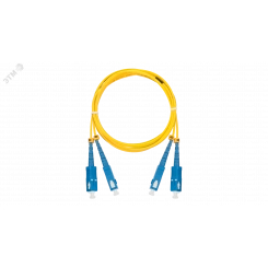 Шнур оптический соединительный SM 9/125 OS2 SC/UPC-SC/UPC двойной LSZH Шнур оптический соединительный SM 9/125 OS2 SC/UPC-SC/UPC двойной LSZH
