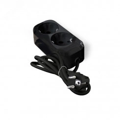 Удлинитель UNIVersal Е-302 ПВС 3*1 2гн. с/з 2м (еврослот) черный Удлинитель UNIVersal Е-302 ПВС 3*1 2гн. с/з 2м (еврослот) черный