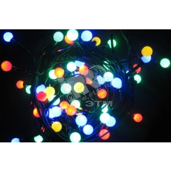 Электрогирлянда Жемчужные шарики 48LED синяя Электрогирлянда Жемчужные шарики 48LED синяя