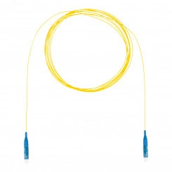 Шнур оптический монтажный (пигтейл), LC-LC, OS2, нг(А)-HF, желтый, 3,0 м