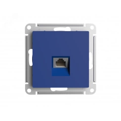 ATLASDESIGN РОЗЕТКА компьютерная RJ45, кат. 6A, механизм, АКВАМАРИН ATLASDESIGN РОЗЕТКА компьютерная RJ45, кат. 6A, механизм, АКВАМАРИН