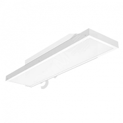 Светодиодный светильник VARTON A350/N офисный накладной 1200х310х55 мм 35 ВТ 3000 K с равномерной засветкой рассеиватель опал IP40