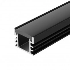 Профиль FLOOR18-H15-3000 ANOD BLACK (Arlight, Алюминий) Профиль FLOOR18-H15-3000 ANOD BLACK (Arlight, Алюминий)