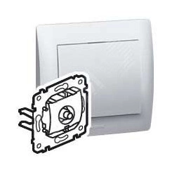 Galea Life Розетка телевизионная TV тип F подключение звезда Galea Life Розетка телевизионная TV тип F подключение звезда