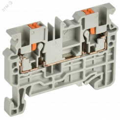 Колодка клеммная CP 2,5мм2 серая IEK