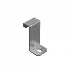 Прижим для крепления лотка без крышки к консоли для лотка высотой 100 мм, толщина 2,0 мм, Сендзимир цинк Прижим для крепления лотка без крышки к консоли для лотка высотой 100 мм, толщина 2,0 мм, Сендзимир цинк