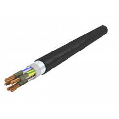 Кабель силовой ВВГЭанг(А)-FRLS 5х25.0 мк(N.PE)-0.66 Ч. бар