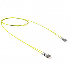 Оптический коммутационный шнур переходной Duplex ST-UPC/FC-UPC, 9/125 OS2, 5 м