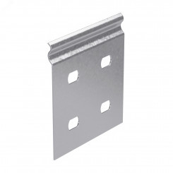 Пластина GTO крепежная H50 цинк-ламельная окрашенная RAL 9016