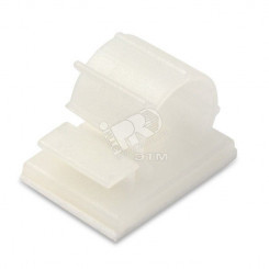 Площадка самоклеющаяся для кабеля 21.5х17мм диам.9-13мм (100шт)