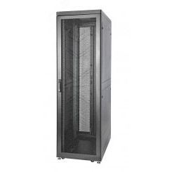 Шкаф Rackcenter 600х1200х42U перфорированная передняя и задняя двери без боковых стенок