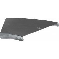 Крышка поворота плавн. 45град тип Г01 ESCA 100мм HDZ