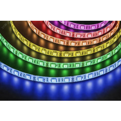 Лента светодиодная LEDх60/м 5м 14.4w/m 12В IP65 RGB