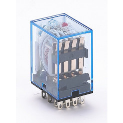 Реле промежуточное 24В AC 4 переключающих контакта 5А ПР-102 с индикацией Реле промежуточное 24В AC 4 переключающих контакта 5А ПР-102 с индикацией