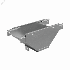 Т-ответвитель переходник 50х600-200 мм верт. c разворотом трассы на 90 гр. ПЛЮС (нижняя часть меньше исходной)