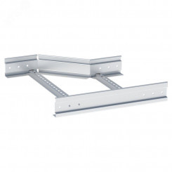 Переходник по ширине левосторонний лестничный усиленный 100х400х300 мм (2 мм) Переходник по ширине левосторонний лестничный усиленный 100х400х300 мм (2 мм)