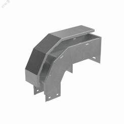 Т-ответвитель крышка верт. вниз 80х400х100 мм ПЛЮС