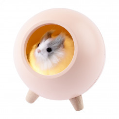 Детский ночник - светильник светодиодный NLED-468-1W-P хомяк розовый Детский ночник - светильник светодиодный NLED-468-1W-P хомяк розовый