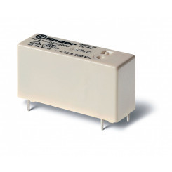 Реле низкопрофильное миниатюрное электромеханическое, монтаж на печатную плату, выводы с шагом 5мм, 1NO 10A, контакты AgCdO, катушка 18В DС (чувствит.), влагозащита RTIII Реле низкопрофильное миниатюрное электромеханическое, монтаж на печатную плату, выводы с шагом 5мм, 1NO 10A, контакты AgCdO, катушка 18В DС (чувствит.), влагозащита RTIII