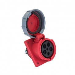 Розетка стационарная внутренняя угловая 4252 3Р+РЕ+N 32А 380В IP67 PROxima EKF ps-4252-32-380 Розетка стационарная внутренняя угловая 4252 3Р+РЕ+N 32А 380В IP67 PROxima EKF ps-4252-32-380