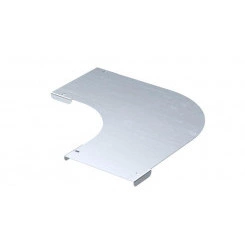 Крышка для угла горизонтального 90град. осн.80 2мм с крепеж. элемент. в компл. с крепеж. элемент. DKC SKDH080K