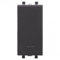 Переключатель модульный 1мод. Avanti "Черный матовый" DKC 4412111