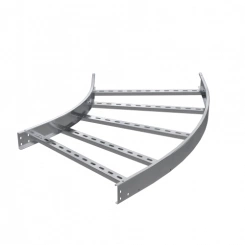 Угол для лотка горизонтальный 45град. 50х450 R600 1.5мм нерж. сталь AISI 304 DKC ILCM6545C Угол для лотка горизонтальный 45град. 50х450 R600 1.5мм нерж. сталь AISI 304 DKC ILCM6545C