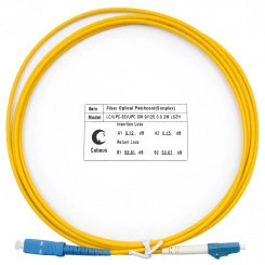 Шнур оптический simplex 2м LC-SC 9/125 sm LSZH FOP(s)-9-LC-SC-2m Шнур оптический simplex 2м LC-SC 9/125 sm LSZH FOP(s)-9-LC-SC-2m